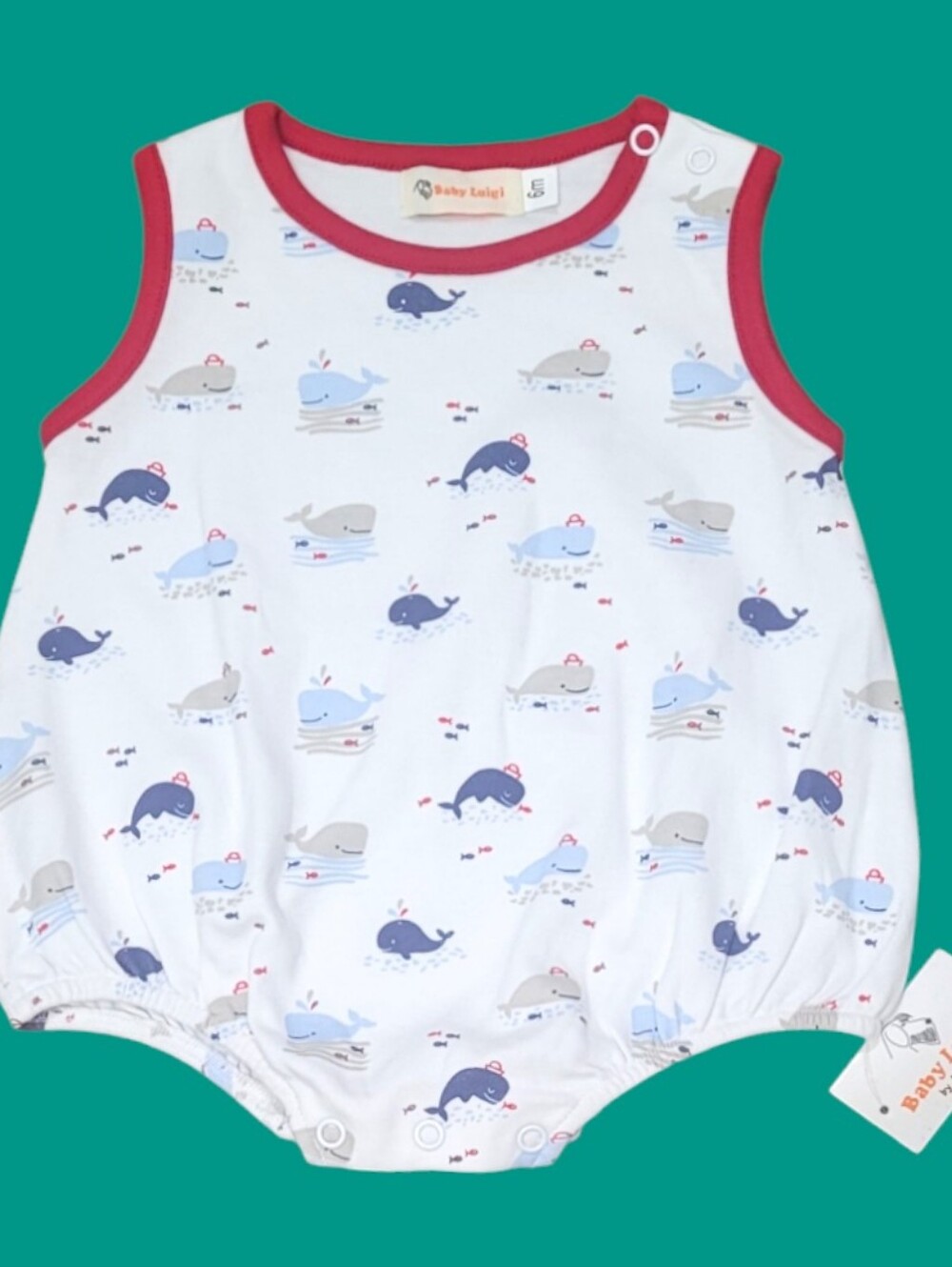Baby Luigi Unisex Baby "Sea Life" Bubble Romper